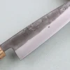 Couteau universel japonais artisanal Wusaki Nakata Erable BS2 13,5cm manche érable