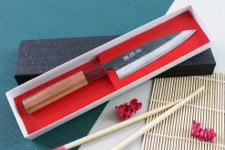Couteau universel japonais artisanal Wusaki Yuzo BS2 13cm