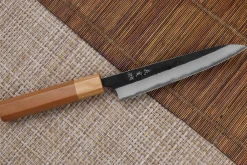 Couteau universel japonais artisanal Yoshimi Kato AS Brut 15cm