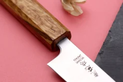 Couteau universel japonais artisanal Wusaki Migaki G3 13,5cm