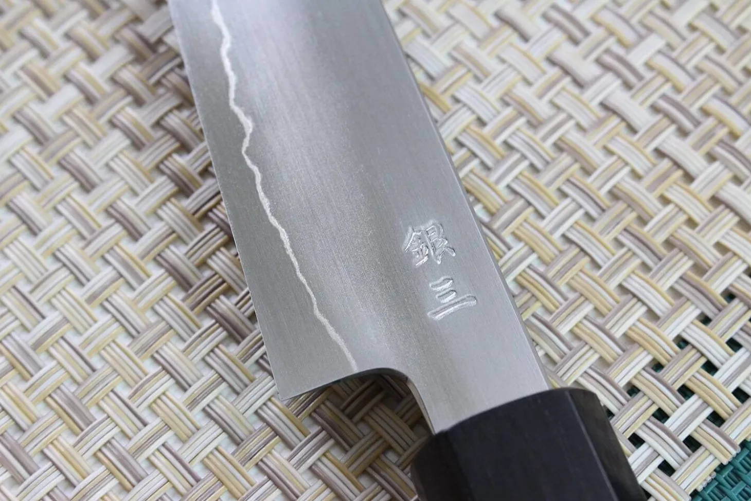 Couteau universel japonais artisanal Kagekiyo Kurumi Ginsan 15cm
