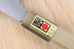 Couteau universel japonais artisanal Kasahara Shigehiro forgé par Yoshikazu Ikeda 16,5cm