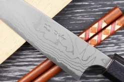 Couteau universel japonais artisanal Masakage Shimo 12cm Shirogami