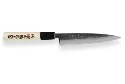 Couteau universel japonais artisanal Yoshihiro Kogeta White 2 steel 15cm édition spéciale