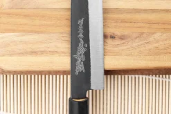 Couteau universel japonais artisanal Yoshihiro Kogeta White 2 steel 15,5cm
