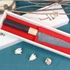 Couteau universel japonais artisanal Takeshi Saji VG10 Gold 13,5cm