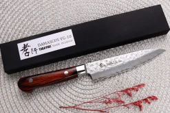 Couteau universel japonais 12cm Sakai Takayuki Damascus Western 33 couches