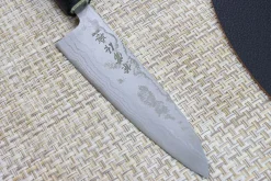 Couteau universel japonais Japan Kanetsune Blue Steel damas 13.5cm