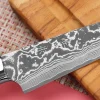 Couteau universel japonais Takeshi Saji R2 Damas Mosaïque 13cm
