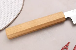 Couteau universel kiritsuke 15cm japonais artisanal Hado Ginsan Cherry