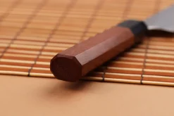 Couteau universel kiritsuke japonais artisanal Shibata Koutetsu R2 15cm