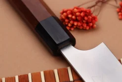 Couteau universel kiritsuke japonais artisanal Shibata Koutetsu R2 15cm