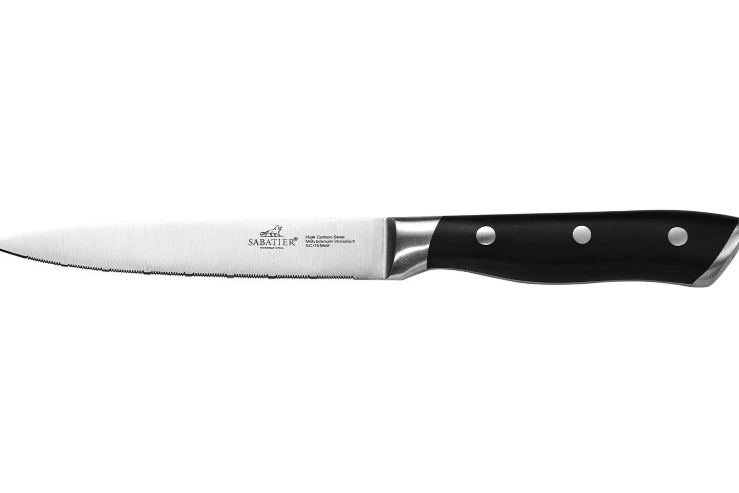 Couteau universel Sabatier International Hercules lame 12cm manche ABS 3 rivets