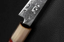 Couteau universel Xin XinCraft acier VG10 damas poli miroir 12cm