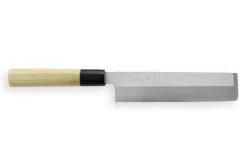 Couteau usuba japonais artisanal Yoshihiro Jyosaku White 2 steel 18cm
