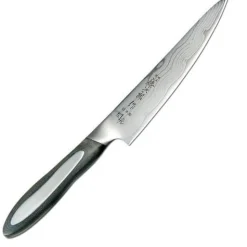 Couteau utilitaire TOJIRO Flash lame damas 15 cm