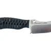 Couteau Wildsteer Karlican KAR0113 lame 7,6cm manche paracorde noir + étui Kydex