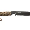 Couteau Wildsteer Kraken KRA3211 lame noire 11,8cm manche paracorde coyote + étui ambidextre