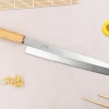 Couteau yanagiba 30cm artisanal japonais Tsunehisa AUS-8 manche en chêne