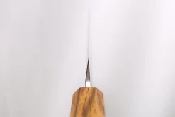 Couteau yanagiba 21cm artisanal japonais Tsunehisa AUS-8 manche en chêne