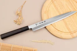 Couteau yanagiba 27cm japonais artisanal Sakai Takayuki Ginsankou
