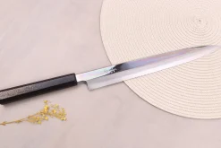 Couteau yanagiba 27cm japonais artisanal Kagekiyo Hirame VG10