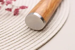 Couteau yanagiba 27cm Wusaki Olive 7Cr manche en olivier + saya