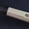Couteau yanagiba japonais artisanal Kagekiyo Utage White Steel 2 24cm