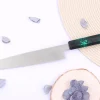 Couteau yanagiba japonais 21cm Sakai Takayuki Nanairo manche en résine laqué vert