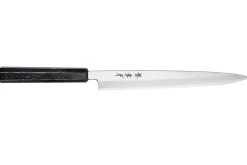 Couteau yanagiba japonais 24cm Sakai Takayuki Nanairo manche en résine ABS laquée