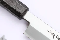 Couteau yanagiba japonais 24cm Sakai Takayuki Nanairo manche en résine ABS laquée