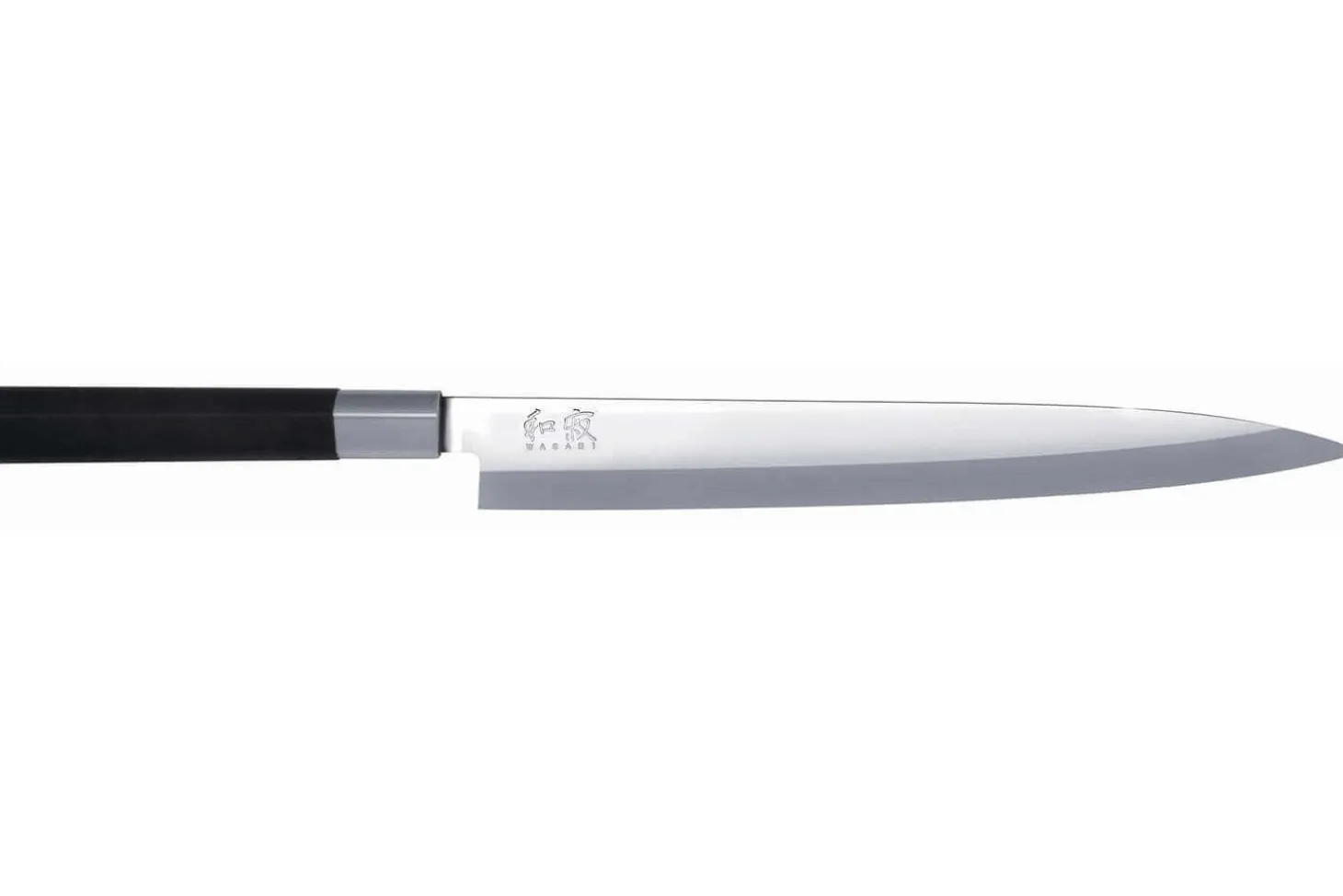 Couteau yanagiba japonais KAI Wasabi Black lame 24cm