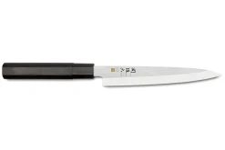 Couteau yanagiba japonais Kai Seki Magoroku Kinju acier 1K6 biseauté