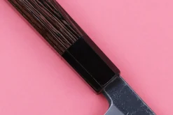 Couteau yanagiba kiritsuke 27cm japonais artisanal Hatsukokoro Shirasagi manche en wengé