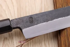 Couteau yanagiba kiritsuke 27cm japonais artisanal Sakai Kikumori Kikuzuki Kuro