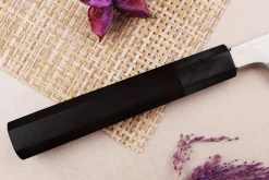 Couteau yanagiba kiritsuke 30cm japonais artisanal Sakai Takayuki Seiryu damas