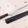 Couteau yanagiba kiritsuke japonais artisanal 27cm Sakai Takayuki Byakko manche en ébène + étui