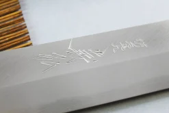 Couteau yanagiba kiritsuke japonais artisanal Yoshihiro Jyosaku White 2 steel 27cm