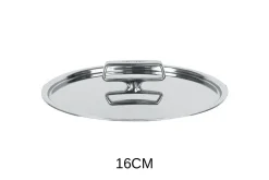 Couvercle Cristel Castel'Pro brillant en acier inoxydable 18/10