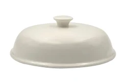 Couvercle à pain pour cocotte Cookut 24cm en céramique blanche