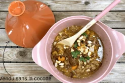 Couvercle tajine Cookut en céramique pour L'Incroyable cocotte 28cm + livret de recettes