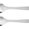 Couverts à salade Alessi Knifeforkspoon 25cm acier inox 18/10 design par Jasper Morrison