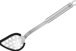 Cuillère ajourée Rosle en acier inoxydable et silicone