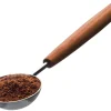 Cuillère doseuse à café Triangle Sense 15ml en inox manche prunier