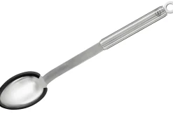 Cuillère droite Rosle en acier inoxydable et silicone