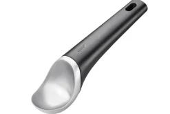 Cuillère à glace Gefu Italia en zinc moulé / ABS noir
