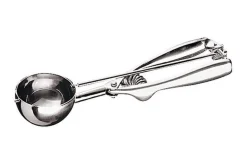 Cuillère à glace METALTEX ergonomique tout acier inox 18/8