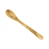 Cuillère à goûter Bérard faite main en olivier 25cm