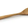 Cuillère à mélanger large ronde Continenta en bois d'olivier 35cm