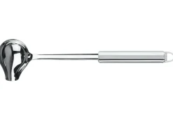 Cuillère à sauce Cristel POC en acier inoxydable avec bec verseur